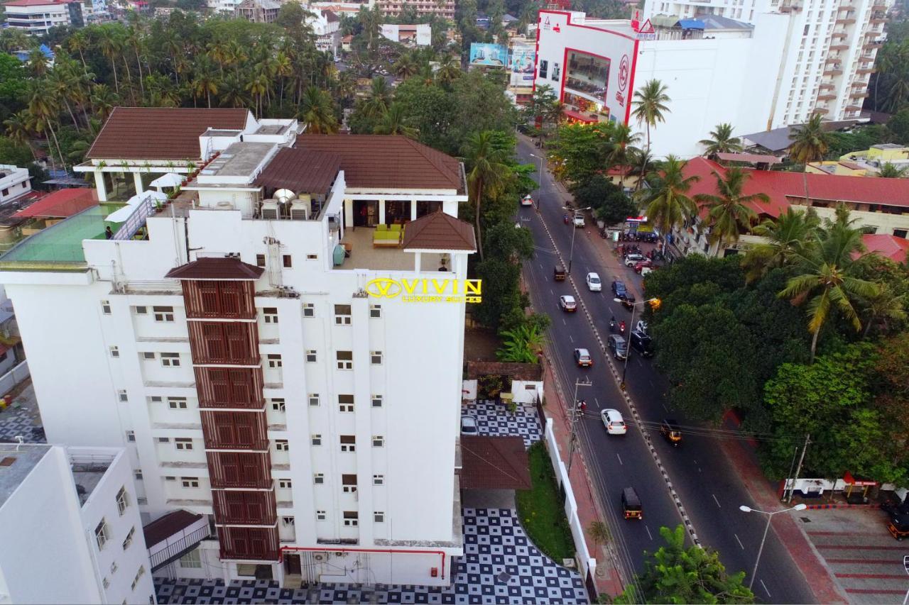 Vivin Luxury Suites Thiruvananthapuram Exteriör bild